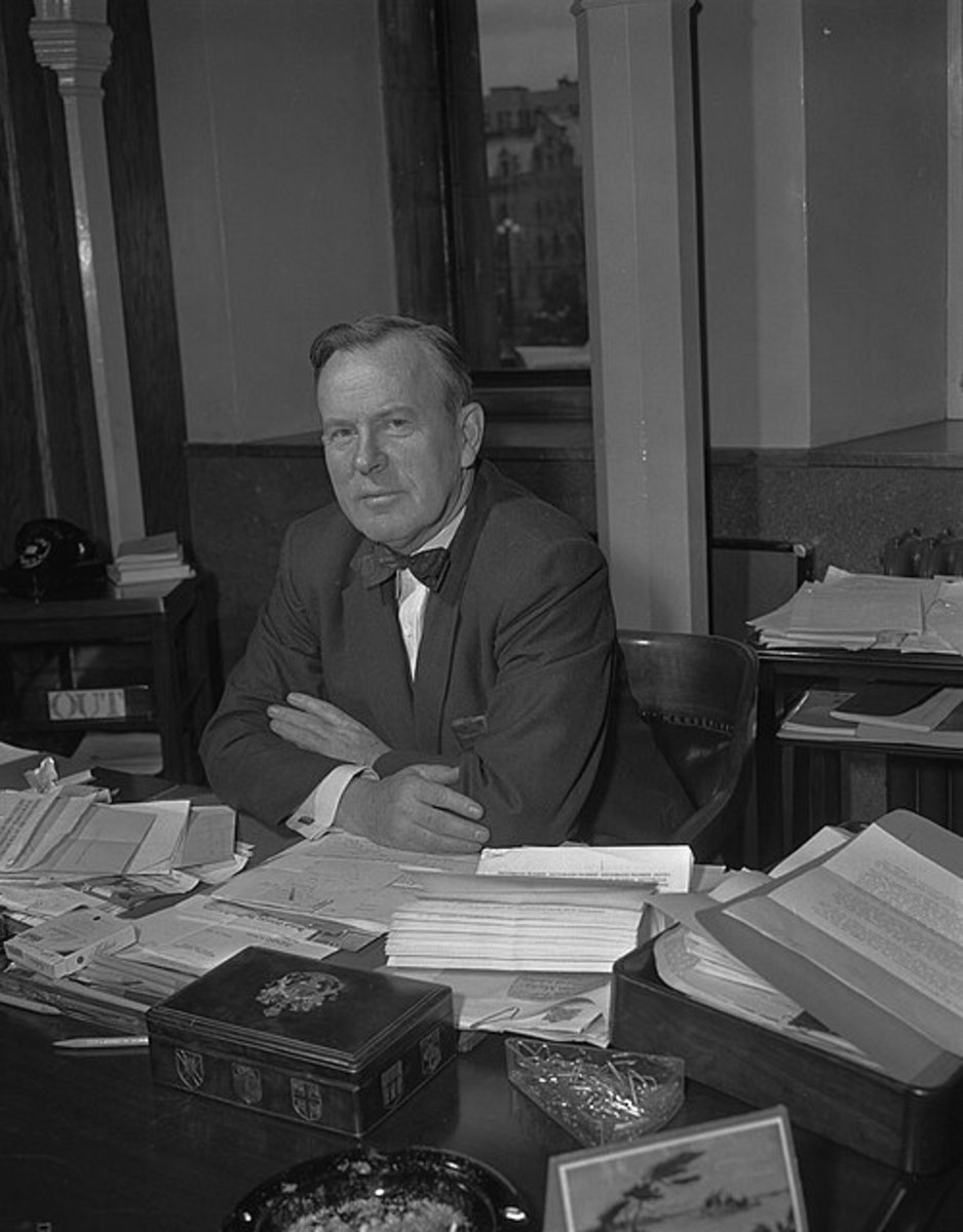 Lester B. Pearson in 1957.