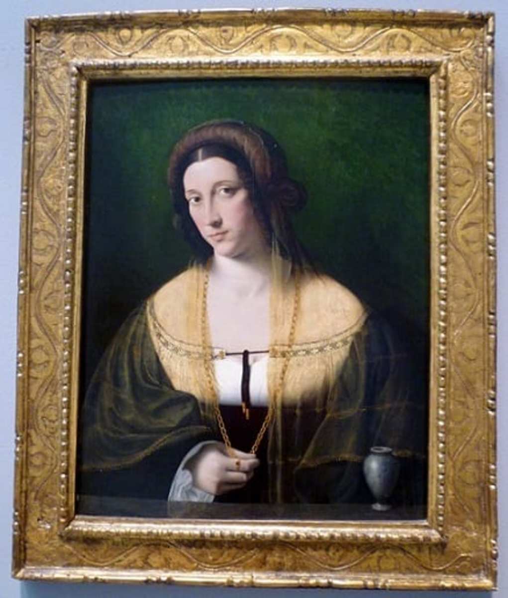 "Portrait of a Woman" by Bartolomeo Veneto